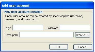 Add user account