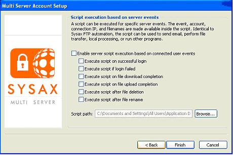 Running FTP Scripts
