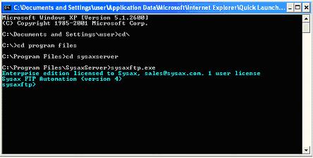 Windows Dos command Window