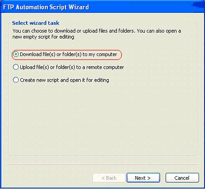 Click Download the file