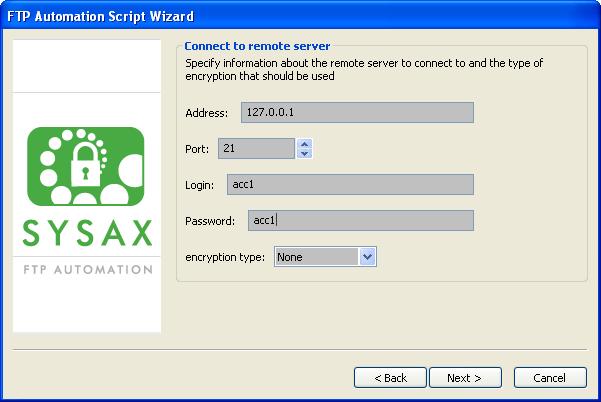 Connect to the server for downloading