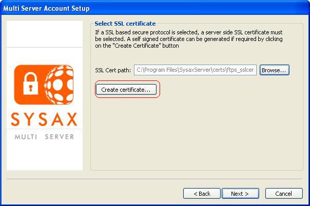 SSL certificate