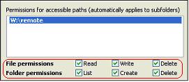 Setting Permissions