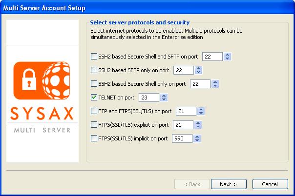 Select access protocols and security